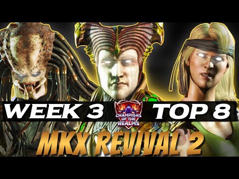 Champions of the Realms: MKX S2 Week 3 TOP 8 - Tournament Matches