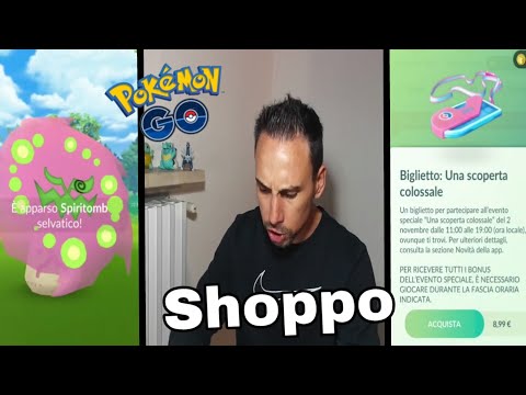 REGIGIGAS SHOPPO! EVENTO HALLOWEEN ECCO SPIRITOMB :POKEMON GO ITA