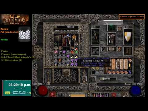 D2 01July2017 USEast- Crafting amulets - Decent Druid one