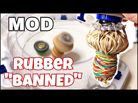 Beyblade Rubberband MOD | Spin Steal MONSTER | 200+ Rubberbands!