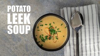 This Creamy Potato Leek Soup Tastes Like a Steakhouse Starter!