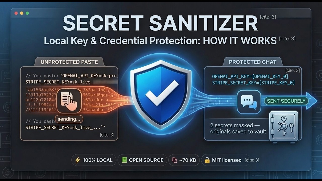 Secret Sanitizer demo video