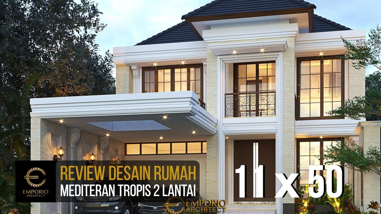 Desain Rumah Klasik Modern 2 Lantai Ibu Nurul Ponorogo