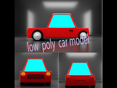 Low Poly Car Modeling In Maya 2020 For Beginners
