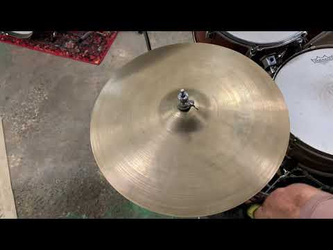 1960s Zildjian A 15" Hi Hat Cymbals 999g/1448g