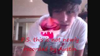 Austin Mahone singing Never Say Never by Justin Bieber (older video)