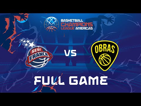 Sesi Franca v Obras Basket | FULL BASKETBALL GAME | Basketball Champions League Americas