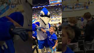 I just wizzed up the Creighton mascot