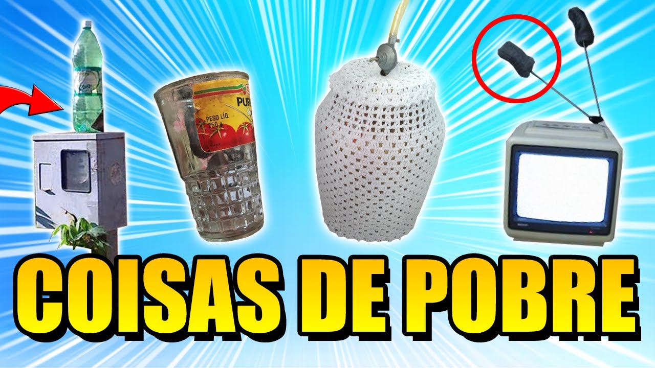 COISAS DE POBRE QUE VOCÊ VIVEU NOS ANOS 90!