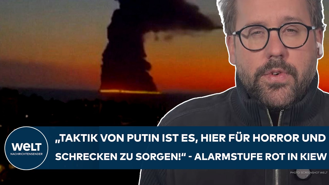 UKRAINE-KRIEG: "Taktik von Putin ist es, Horror und Schrecken zu verbreiten!" - Alarm in Kiew