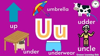 English Letter Uu - ABC Phonics Chant  #kids  #preschool #earlyliteracy #kidsyoutube #fyp #viral