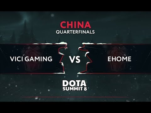 VG vs EHOME Game 1 - Summit 8: China Qualifier: Quarterfinals - @dragondropdota