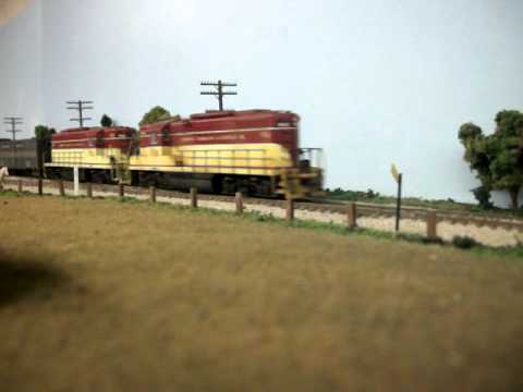 TH&B Passenger Train #379 at Fenwick