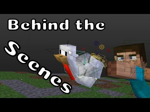 Behind the Scenes of Annoying Villagers 35 - Minecraft Animation