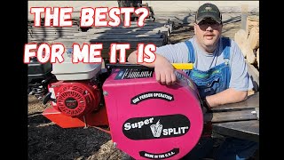 The Super Split is better than any hydraulic splitter in this one way. Watch and see what that is