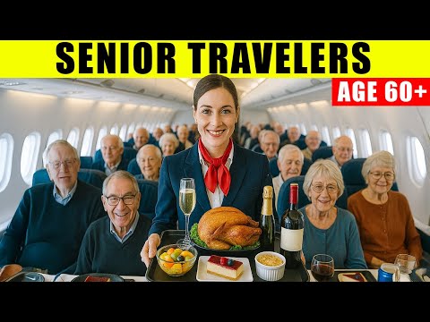 25 Free Things Seniors Can Ask For On A Flight 2025!