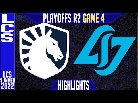 TL vs CLG Highlights Game 4 | LCS Playoffs Summer 2022 Round 2 Lower | Team Liquid vs CLG G4