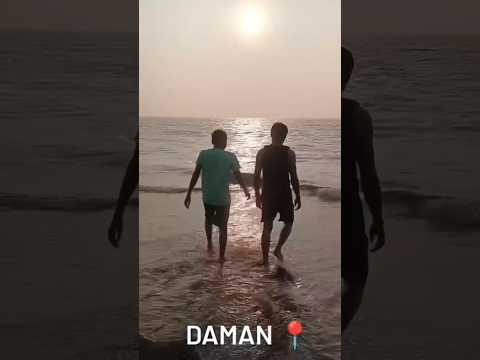Devaka beach, Daman  🏖️📍