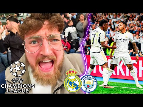 Real Madrid vs. Man City - UCL Stadionvlog 😱 | 6 TORE WAHNSINN IM HEXENKESSEL OMG | ViscaBarca