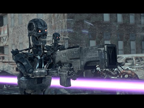 Fallout 4 Modded Into The Terminator - Cinematic Hardcore Survival Gameplay - [Chapter 3]