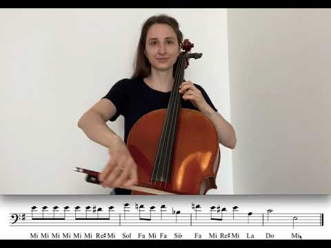 Thème d'Hedwig partie 2 - Harry Potter (Solfège) cours de violoncelle