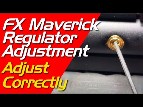 FX Maverick Regulator Adjustment Tutorial - FX Maverick Adjustment Tutorial - FX Airguns