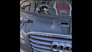Changing PCV / Air oil separator Audi S8 D4 4.0 TFSI