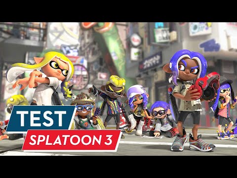 Blättert langsam die Farbe? Splatoon 3 Test / Review
