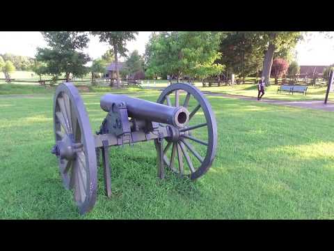 Parkers Crossroads Battlefield in Tennessee Drone Footage