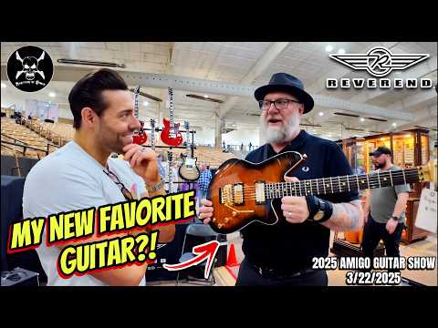 ‼️Reverend Guitars CEO gives us tour of their 2025 guitar lineup thats CHANGING THE GAME🤯🎸 4K!