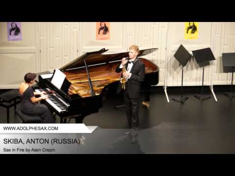 Dinant 2014 - SKIBA Anton (Sax in Fire by Alain Crepin)