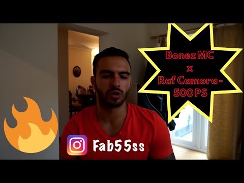 BONEZ MC x RAF CAMORA - 500 PS...UK/BRITISH REACTION TO GERMAN RAP!