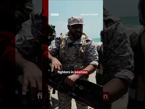 BBC on front line in Yemen's desert war. #MiddleEast #BBCNews