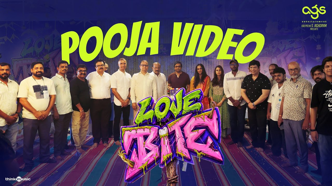 Love Bite - Pooja Ceremony | Santhanam | Aparna Das | Selvin Raj Xavier | Foxn | AGS Entertainment