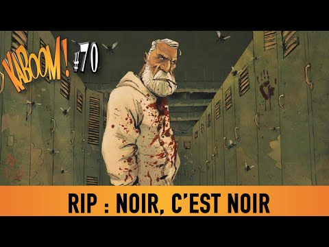 Comic strip show, KABOOM #70 - RIP: Black is Black.