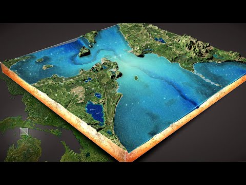 How to Make this 3D Diorama of the Straits of Mackinac