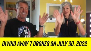 7 Drone Giveaway To Subscribers! Celebrating 5,000. Subscribers! Entry Instructions! #dronegiveaway
