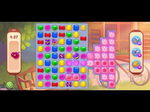 [Gameplay] Homescapes - Level 521 (No Boosters)