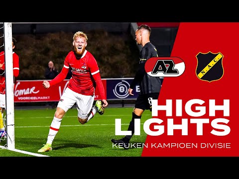 😍 𝗪𝗵𝗮𝘁 𝗮 𝘀𝗽𝗲𝗰𝘁𝗮𝗰𝗹𝗲! | Highlights Jong AZ - NAC Breda | Keuken Kampioen Divisie