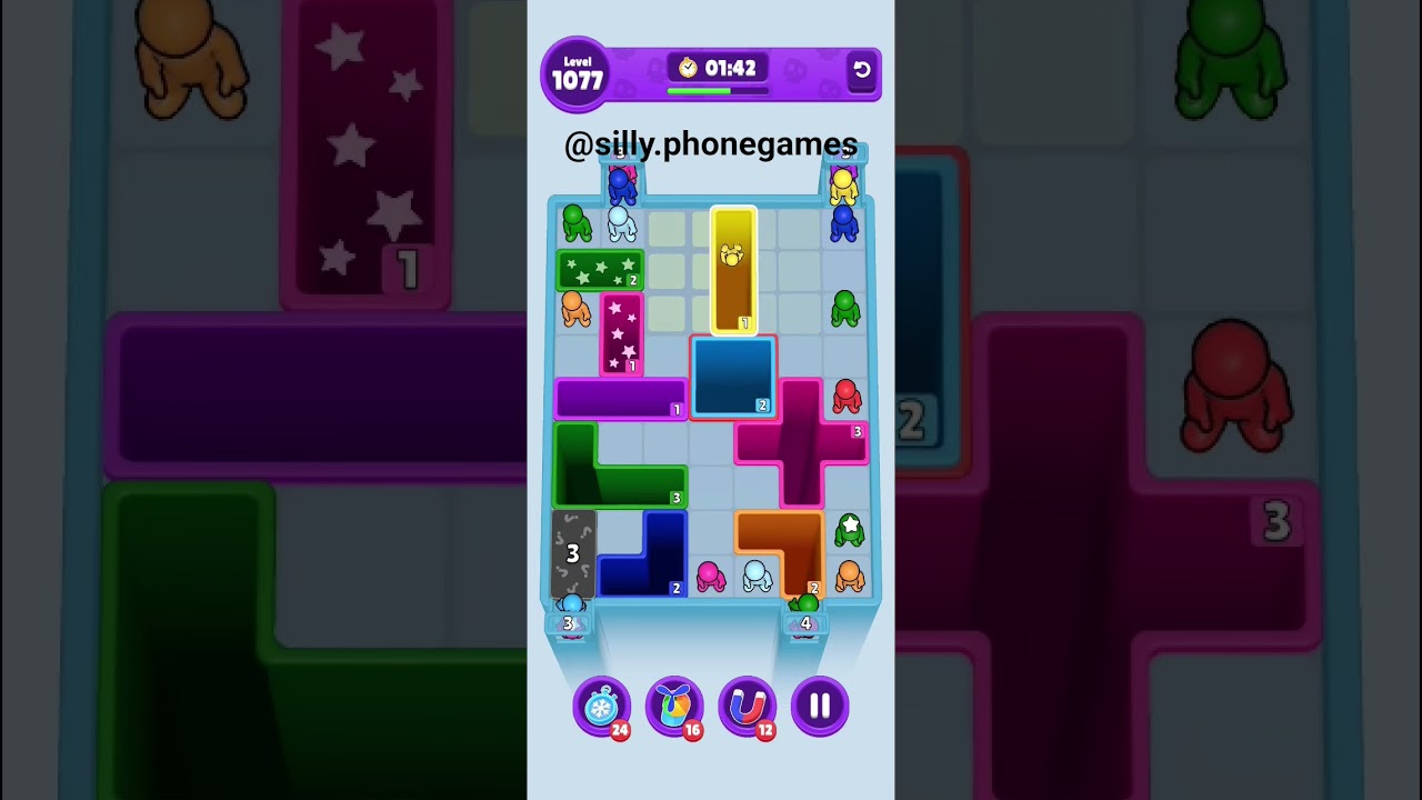 Drop Away Level 1077 Walkthrough Solution