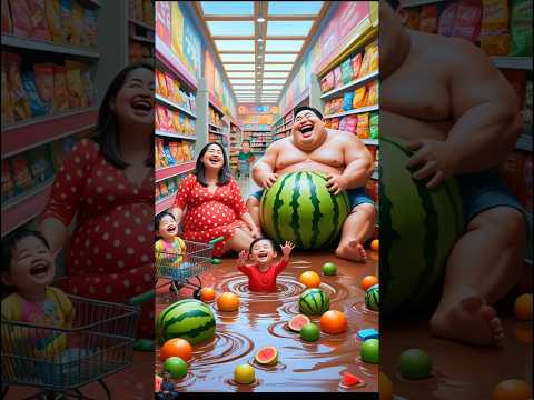 ❤️ Evolution of baby: watermelon in mud Nastya Milky ✅ #cat #cute #love #shorts