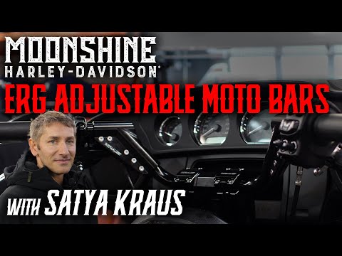 ERG Adjustable Moto Bars WITH Satya Kraus | Moonshine Harley-Davidson | Shop Talk Episode 45