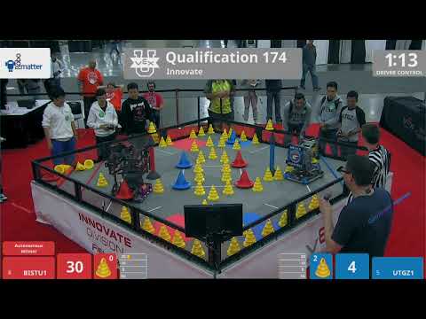 2018 VEXU Innovate Q174 - BISTU1 vs UTGZ1 - 66 to 89