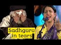 Sadhguru in tears | Ananya Bhat Outstanding Performance | Sojugada Sooju Mallige Song | Sadhguru