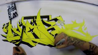 Naks Sdk - Sketch Session with Molotow Aqua Twin Markers - Subscribe to Naks channel! Link below.