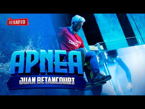 ¿Cuánto tiempo aguantará en apnea Juan Betancourt? - El Desafío