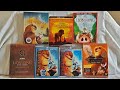 Unboxing Lion King Movie Collection