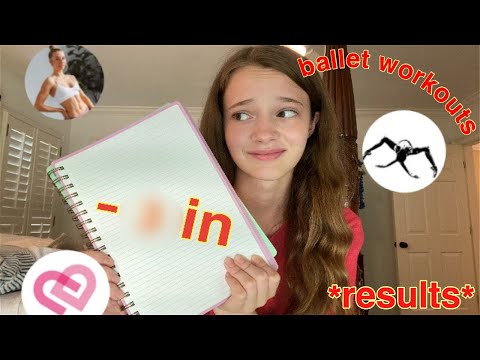 i did ballet/dance inspired workouts for a week! *results*