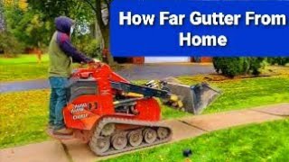 How Far Do You Run Gutter Drain, Roof Drain, Buried Gutter Downspout from a Home [ DIY Must Know ]