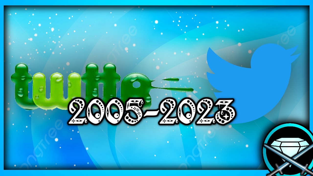 Twitter Logo Evolution (2005 - 2023)